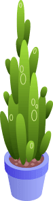 Flower pot illustration